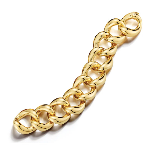 Seaman Schepps 18K Medium  Classic Link Bracelet